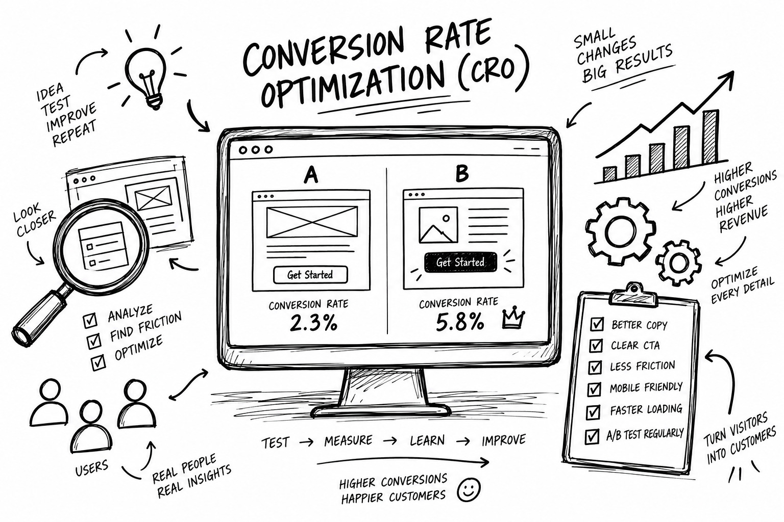Conversion Rate Optimization CRO